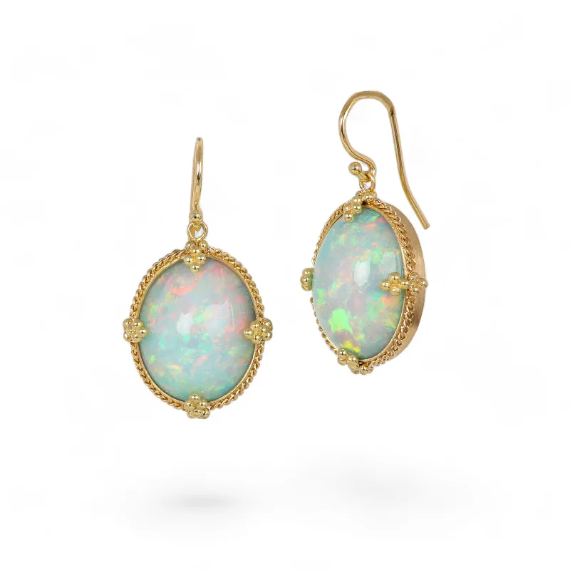 Ethiopian Opal Earrings