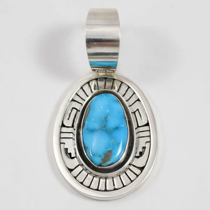 Kingman Turquoise Pendant