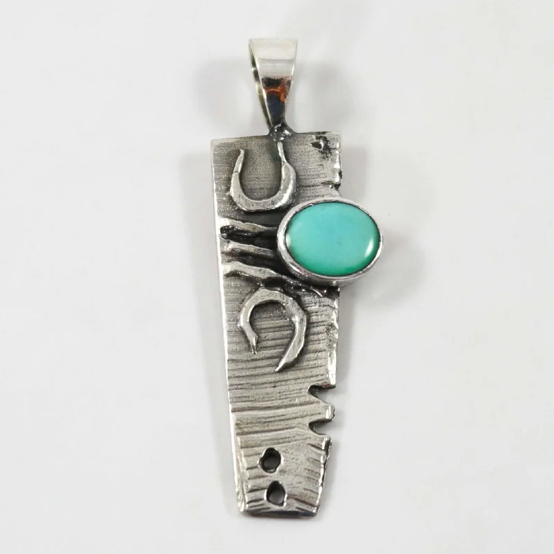 Kingman Turquoise Pendant