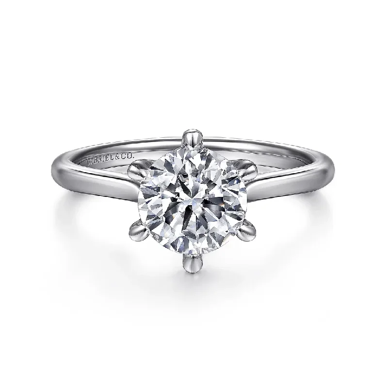 GABRIEL & CO "Classic" Engagement Ring