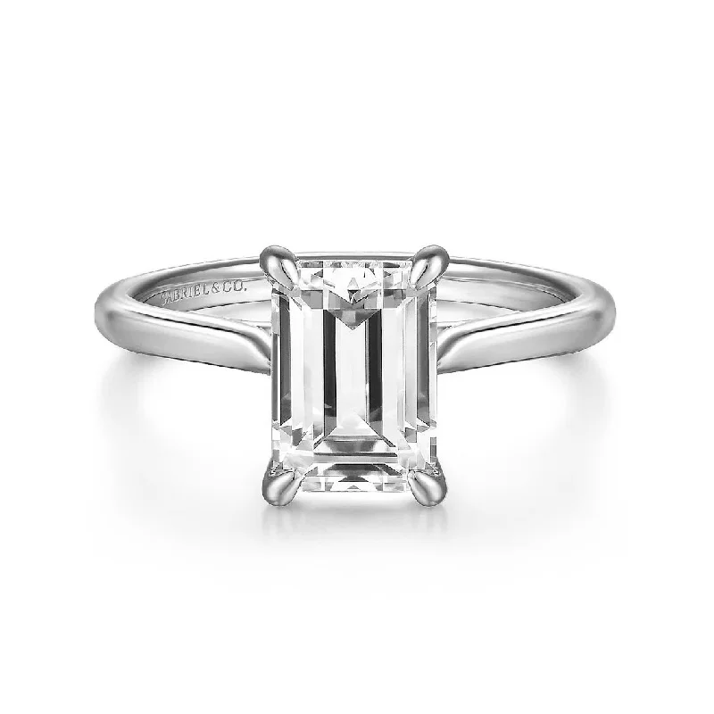 GABRIEL & CO "Contemporary" Engagement Ring