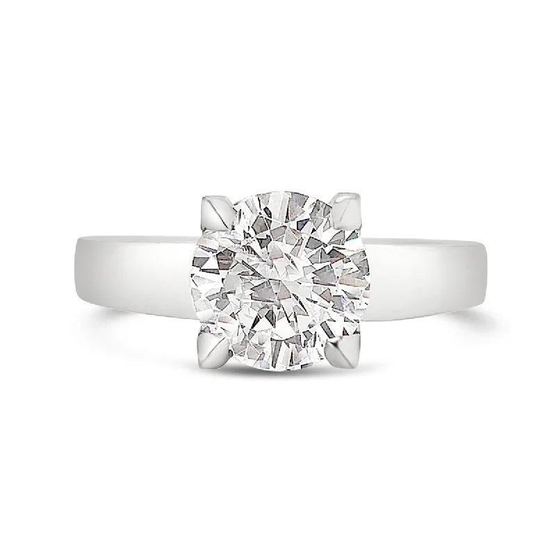 Michael Bondanza Solitaire Engagement Ring