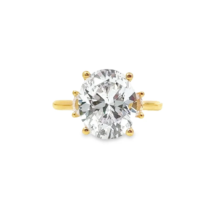 Padis Classique Three Stone Engagement Ring