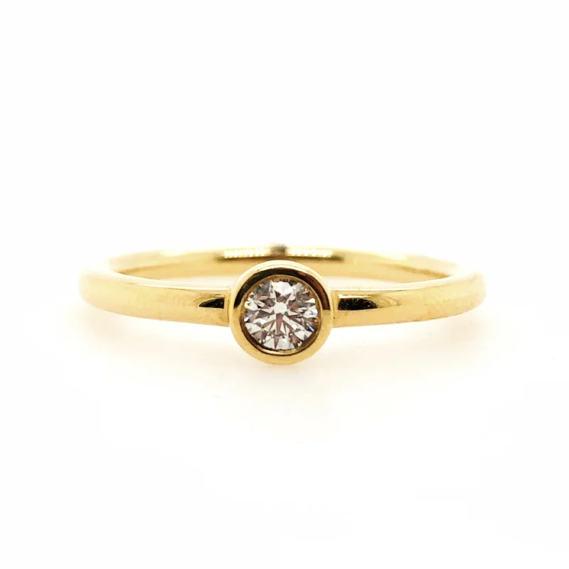 Forevermark Yellow Gold "Tribute" Diamond Fashion Ring