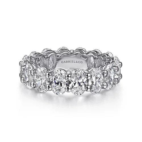 GABRIEL & CO "Contemporary" Eternity Band