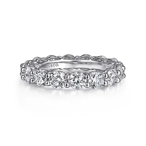 GABRIEL & CO "Contemporary" Eternity Band