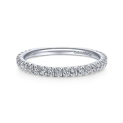 GABRIEL & CO "Stackable" Wedding Band