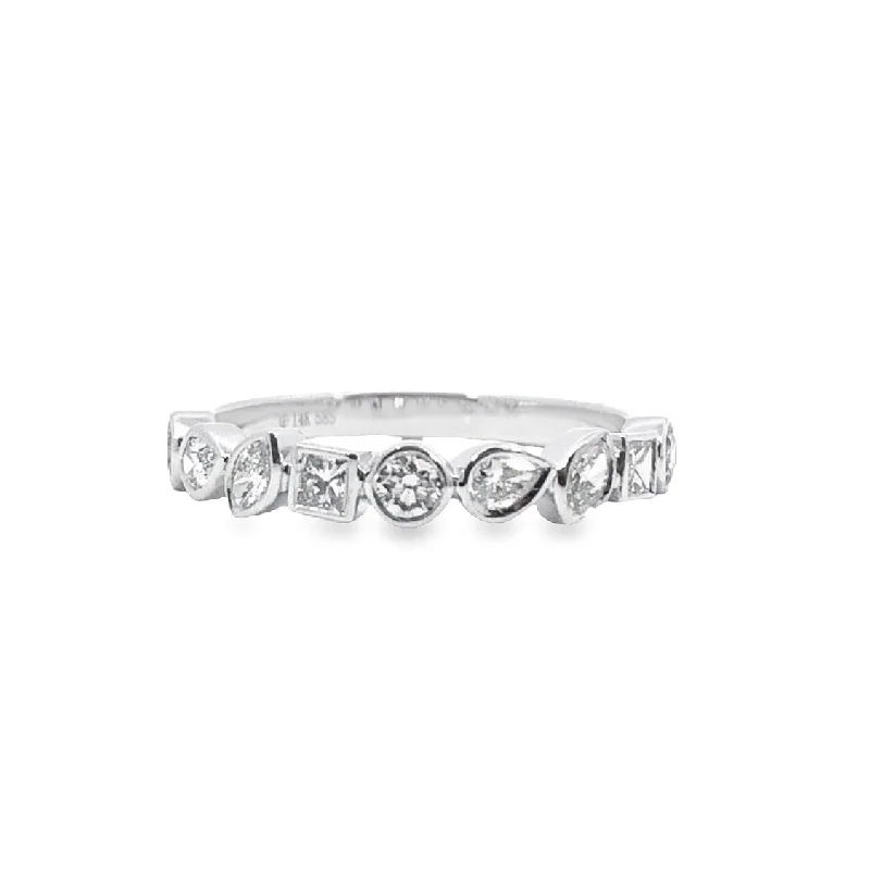 White Gold Diamond Wedding Band