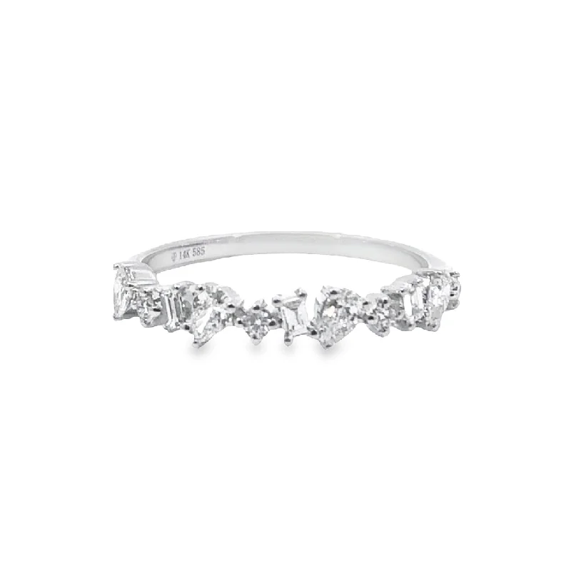 White Gold Diamond Wedding Band