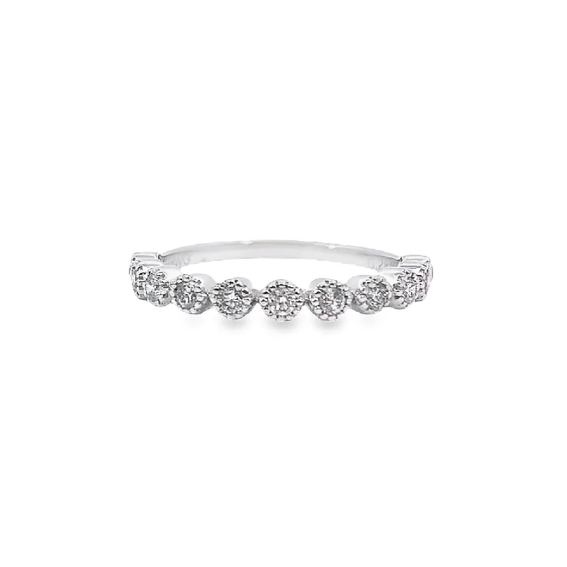 White Gold Diamond Wedding Band