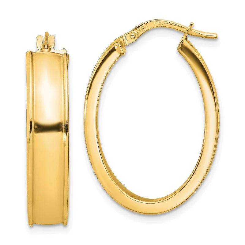 14KT Yellow Gold Hoop Earrings