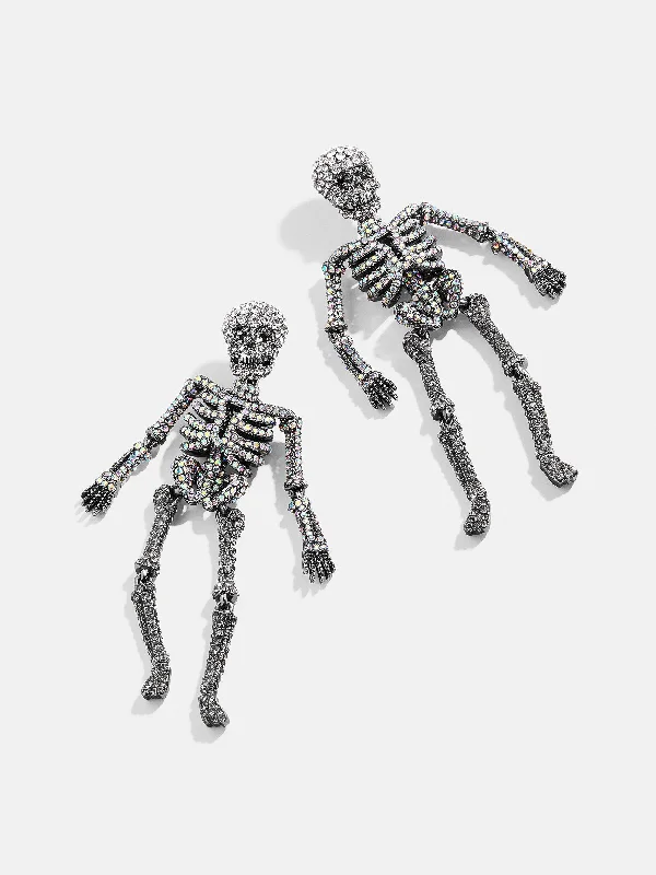 Bone-A-Fide Hottie Earrings - Clear