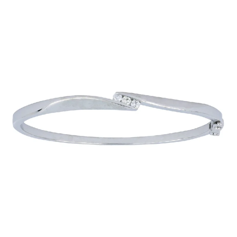 White Diamond Bangle (White Diamond 0.25 cts.)