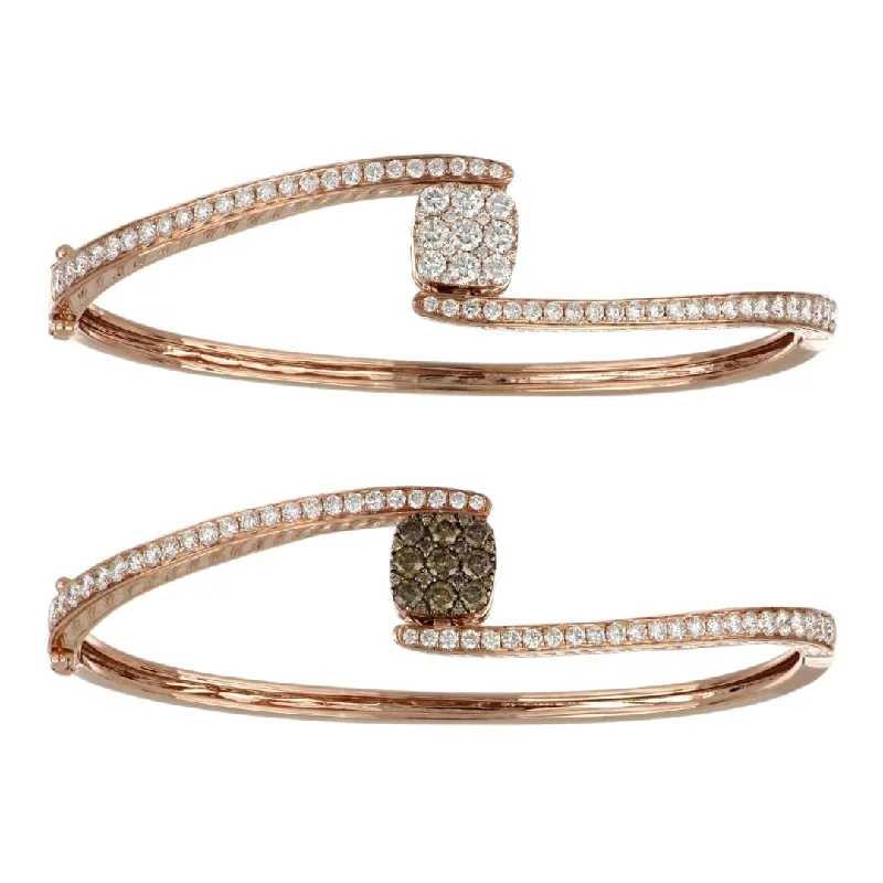 Brown Diamond Bangle (Brown Diamond 0.61 cts. White Diamond 1.75 cts.)