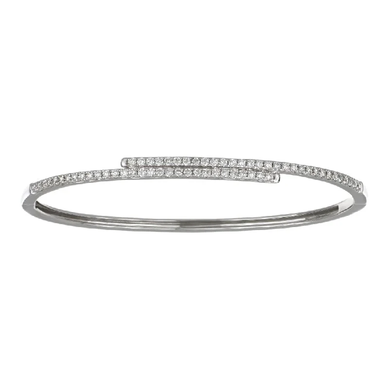 White Diamond Bangle (White Diamond 0.86 cts)