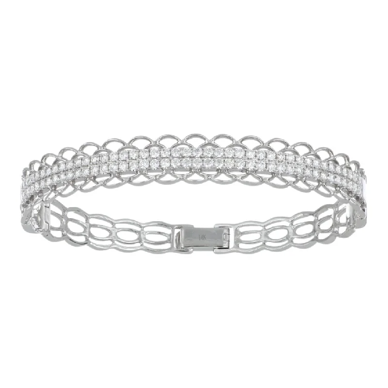 White Diamond Bangle (White Diamond 1.75 cts.)