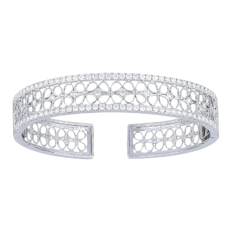 White Diamond Bangle (White Diamond 2.72 cts.)