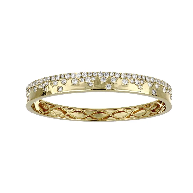 White Diamond Bangle (White Diamond 2.86 cts.)